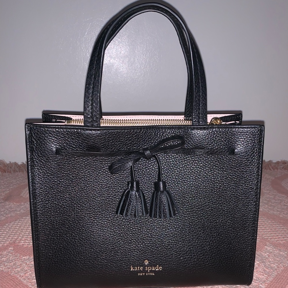 Kate Spade Hayes Small Satchel - black